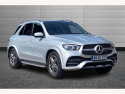 Silver Used 2020 Mercedes GLE400 AMG line SUV | £38,995 (Fair price)