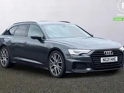 Grey Used 2021 Audi A6 Black Edition Estate | £26,599 (Good price)
