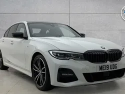 White Used 2019 BMW 320 M Sport | £21,584 (Fair price)