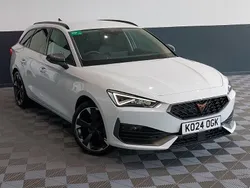 White Used 2024 Cupra Leon Estate | £22,298 (Fair price)