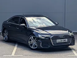 Black Used 2020 Audi A6 S-Line Sedan | £20,974 (Good price)