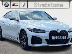 White Used 2025 BMW 420 Gran Coupé M Sport Coupe | £37,899 (Fair price)