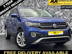 Blue Used 2022 VW T-Cross SE SUV | £14,995 (Fair price)