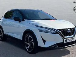 White Used 2022 Nissan Qashqai Tekna+ SUV | £24,216 (Expensive)