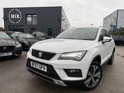 White Used 2017 Seat Ateca Ecomotive SUV | £8,450 (A bit pricey)