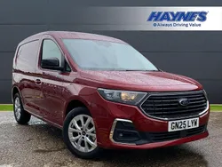 Red New 2025 Ford Transit Limited Van | £23,295 (Good price)