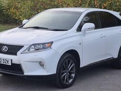 White Used 2012 Lexus RX450h Sport Line SUV | £11,000 (Good price)