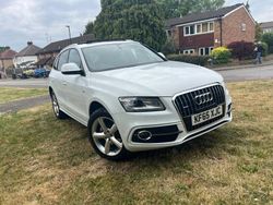 White Used 2015 Audi Q5 S-line plus SUV | £14,995 (Fair price)