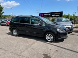 Black Used 2017 VW Sharan SE MPV | £12,099 (Fair price)