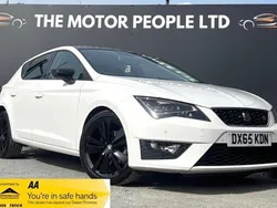 White Used 2015 Seat Leon FR Hatchback | £7,995 (Fair price)