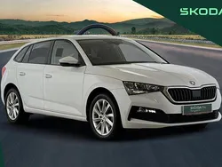 White Used 2021 Skoda Scala SE L Hatchback | £15,290 (Fair price)