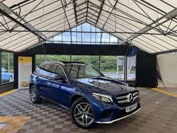 Blue Used 2018 Mercedes GLC250 AMG Line Premium Estate | £17,000 (Good price)