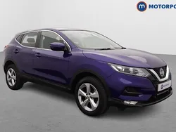 Blue Used 2018 Nissan Qashqai Acenta Premium SUV | £10,949 (Fair price)