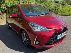 Red Used 2018 Toyota Yaris Hybrid Hatchback | £13,250 (Fair price)