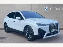 White Used 2024 BMW iX M Sport SUV | £46,695 (A bit pricey)