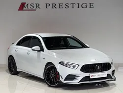 White Used 2021 Mercedes A220 AMG line Sedan | £20,795 (A bit pricey)