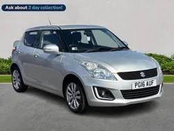 Silver Used 2016 Suzuki Swift SZ4 Hatchback | £5,990 (Fair price)