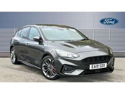 Grey Used 2019 Ford Focus ST-Line X Hatchback | £14,436 (Fair price)