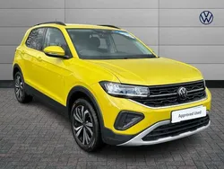 Yellow Used 2024 VW T-Cross Match SUV | £19,199