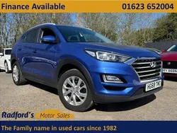 Blue Used 2019 Hyundai Tucson SE SUV | £12,349 (Fair price)