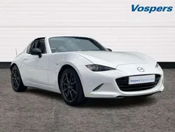 White Used 2018 Mazda MX5 Cabriolet | £14,989 (Fair price)
