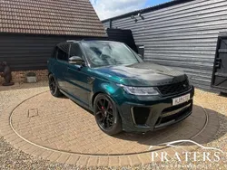 Green Used 2019 Land Rover Range Rover Sport SVR SUV | £47,500 (Fair price)