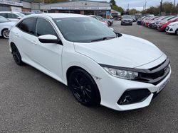 White Used 2019 Honda Civic SR Hatchback | £11,999 (Fair price)