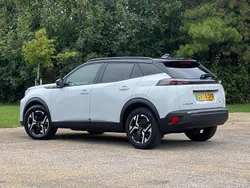 White New 2025 Peugeot e-2008 GTi SUV | £27,325
