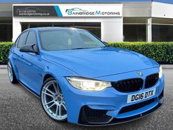 Blue Used 2016 BMW M3 Performance Sedan | £33,995 (Expensive)