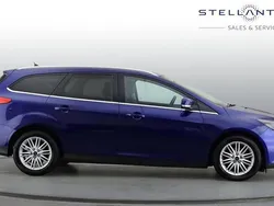 Blue Used 2018 Ford Focus Zetec Estate | £9,152 (Good price)
