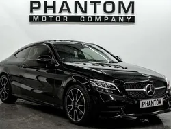 Black Used 2019 Mercedes C200 AMG line Coupe | £18,990 (Fair price)
