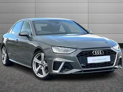 Chronos grey, metallic Used 2024 Audi A4 S-Line Sedan | £30,991 (A bit pricey)