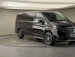 Black Used 2023 Mercedes V300 AMG line MPV | £76,500