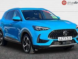 Metallic pimlico blue Used 2023 MG HS Trophy SUV | £17,750 (Fair price)