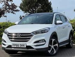 White Used 2016 Hyundai Tucson Premium SE SUV | £13,495 (Fair price)