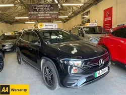 Black Used 2022 Mercedes EQA250 AMG line SUV | £16,997
