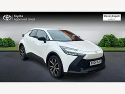 White Used 2024 Toyota C-HR Design SUV | £26,768 (A bit pricey)