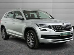 Silver Used 2021 Skoda Kodiaq LAURIN & KLEMENT SUV | £26,200 (Fair price)