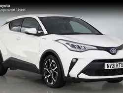 White Used 2021 Toyota C-HR Design SUV | £17,000 (Good price)