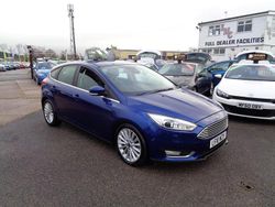 Blue Used 2018 Ford Focus Titanium X Hatchback | £7,995 (A bit pricey)