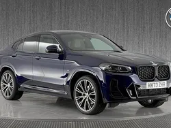 Blue Used 2023 BMW X4 M Sport SUV | £43,999 (Fair price)