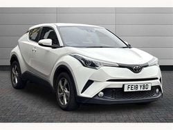 White Used 2018 Toyota C-HR SUV | £11,650 (Fair price)