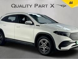 White Used 2021 Mercedes EQA250 AMG line SUV | £14,190 (Fair price)
