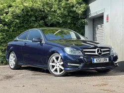 Blue Used 2011 Mercedes C180 Sport Edition Coupe | £5,500 (Fair price)