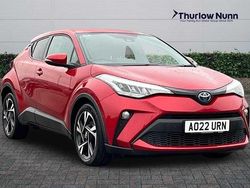 Red Used 2022 Toyota C-HR Design SUV | £16,782 (Fair price)