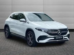 Digital white Used 2021 Mercedes EQA250 AMG line SUV | £21,395 (Fair price)