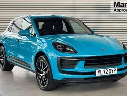 Blue Used 2022 Porsche Macan SUV | £46,980 (Good price)