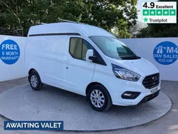 White Used 2022 Ford Transit Custom Limited Van | £20,995 (Good price)