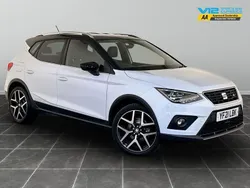 White Used 2021 Seat Arona FR Sport SUV | £13,795 (Fair price)