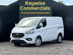 White Used 2021 Ford Transit Custom Limited Van | £14,990 (Fair price)